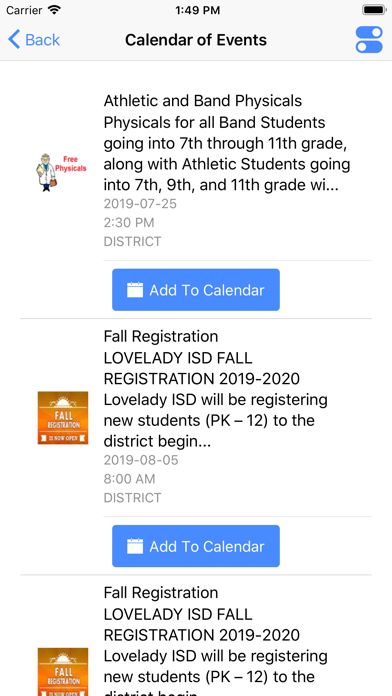 Lovelady Independent SD Screenshot