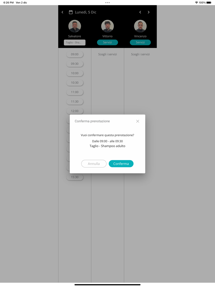 Catelli Barbershop Luxury