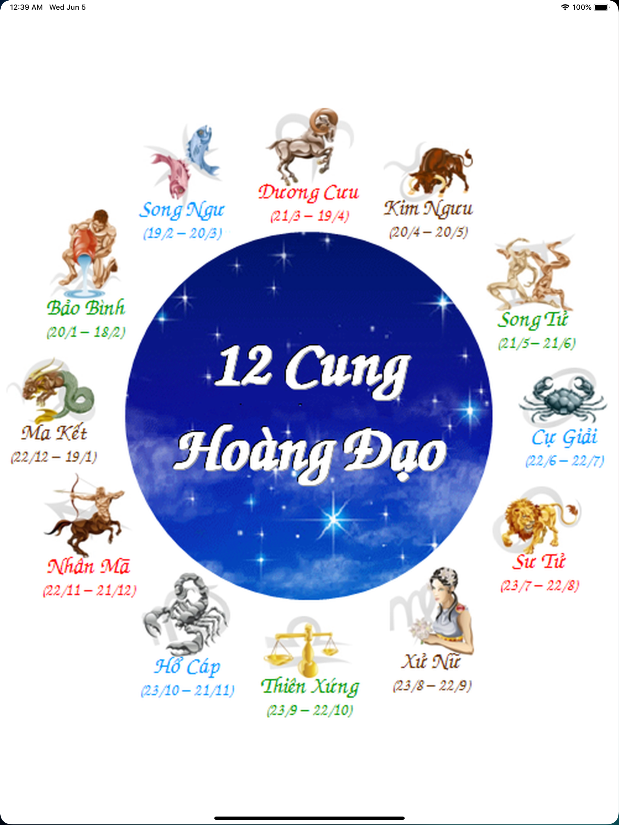 Bí mật tình yêu cung hoàng đạo