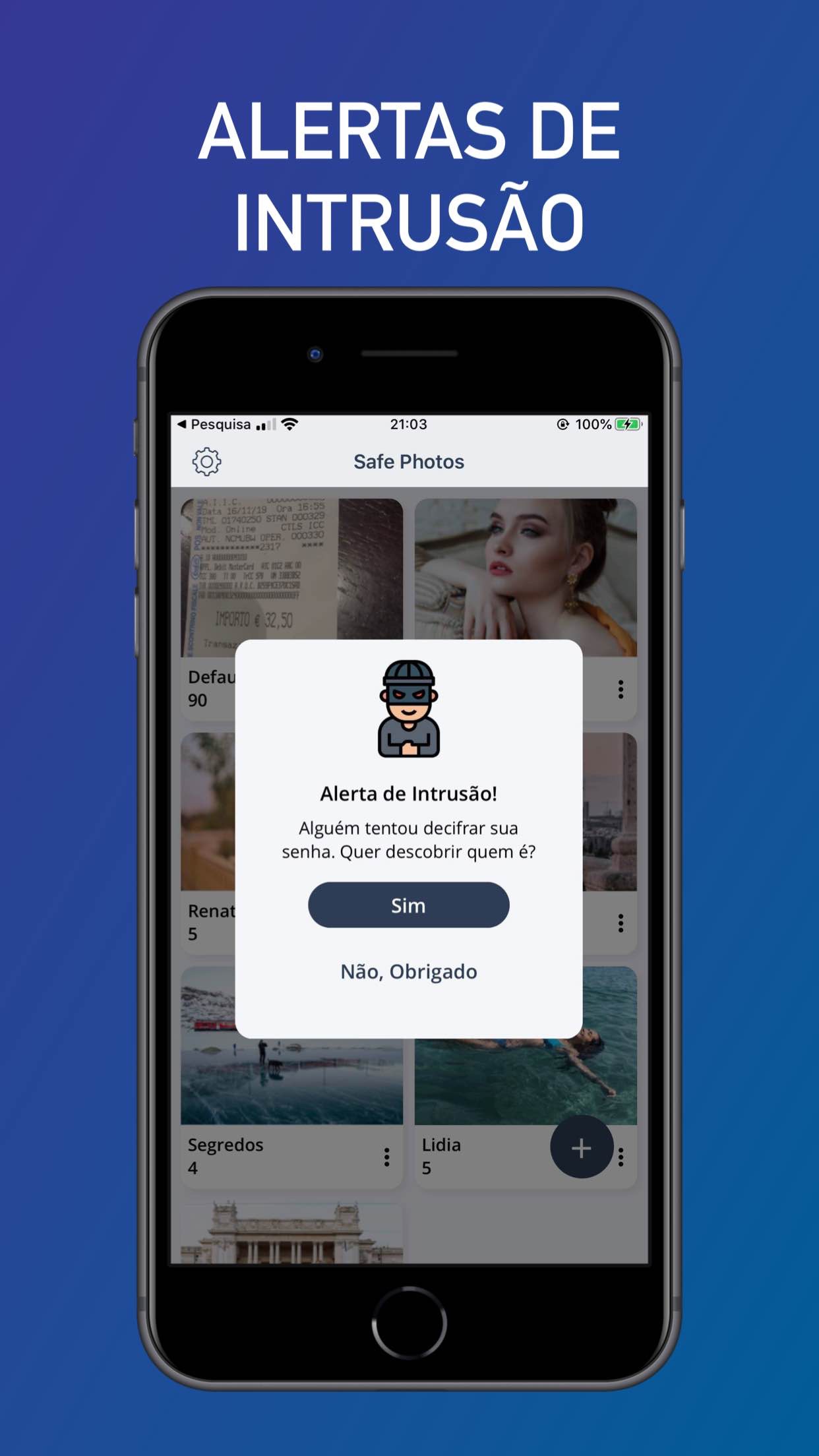 Screenshot do app Safe Photos - Fotos Privadas