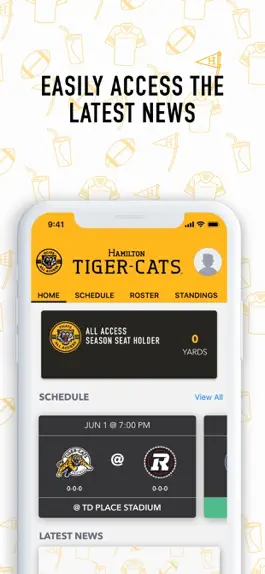 Game screenshot Hamilton Tiger-Cats All Access apk
