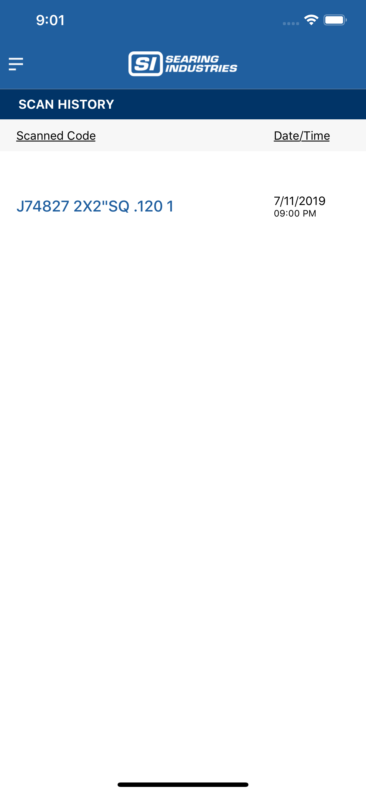 SI Scan - Reports