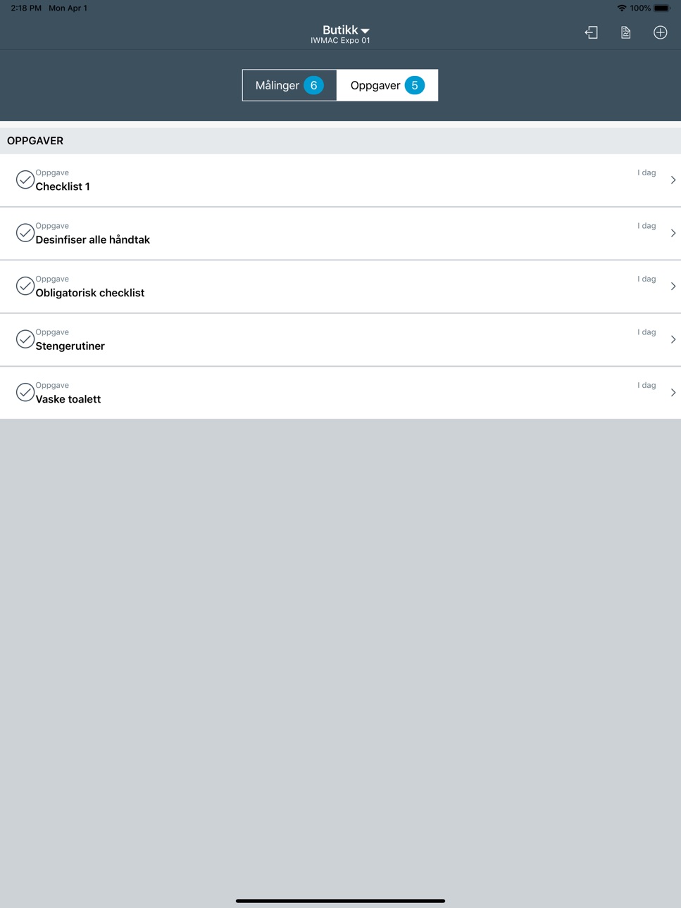 iPad screenshot