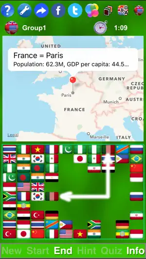 Flag Solitaire by SZY screenshot 3