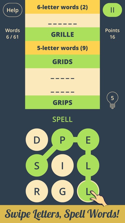 Spell Grid 2 : Jumble Letters screenshot-0