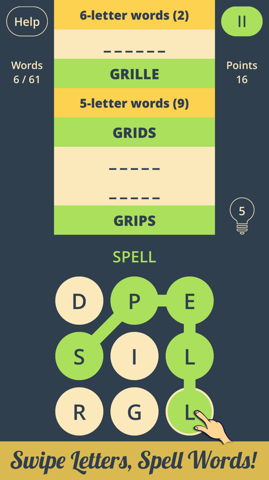 Spell Grid 2 : Jumble Letters - 1.11 - (iOS)