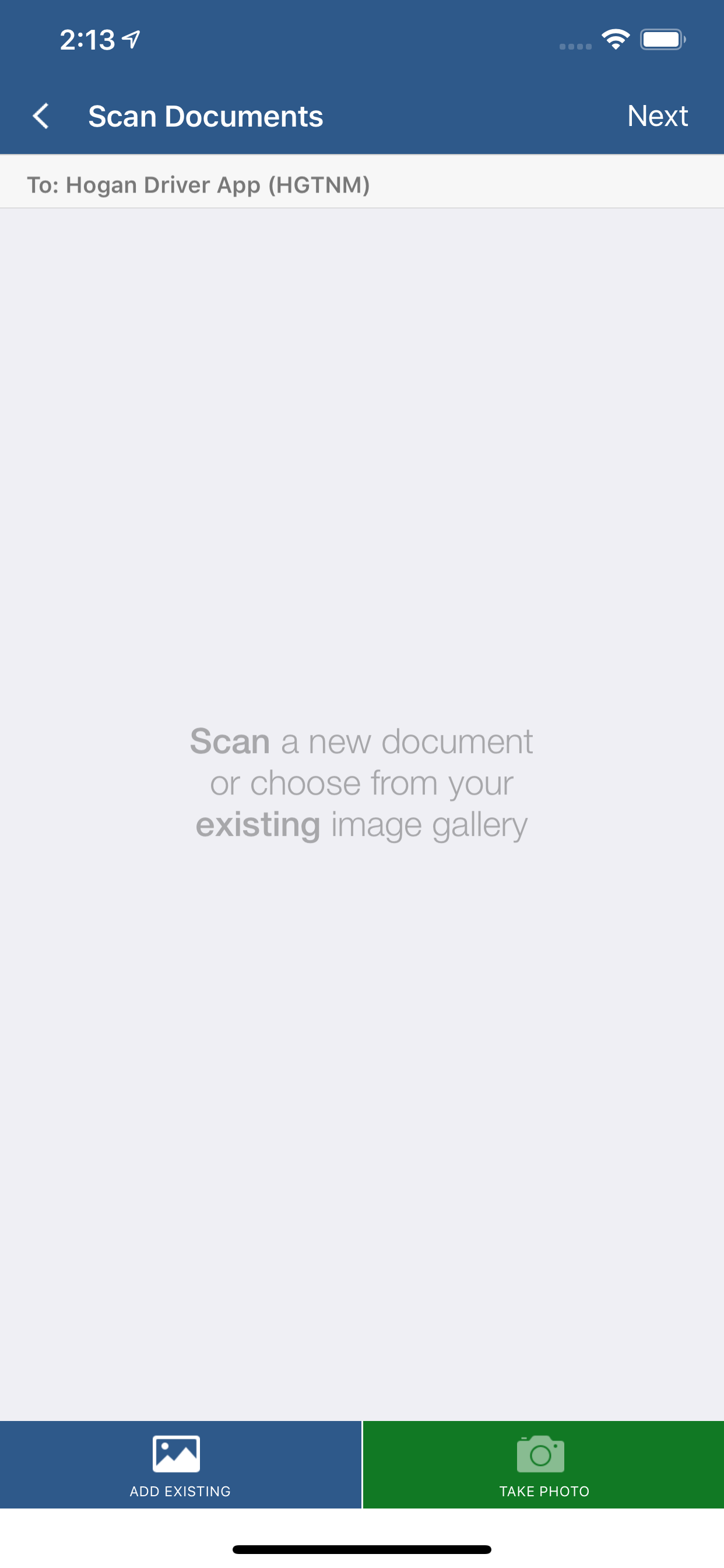 Hogan Driver App screenshot 3