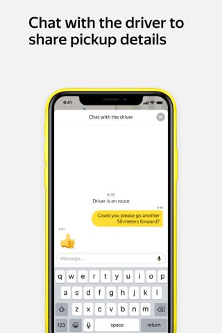 Yandex Go — taxi and delivery screenshot 3