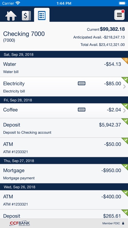 CCFBank Business Mobile screenshot-4