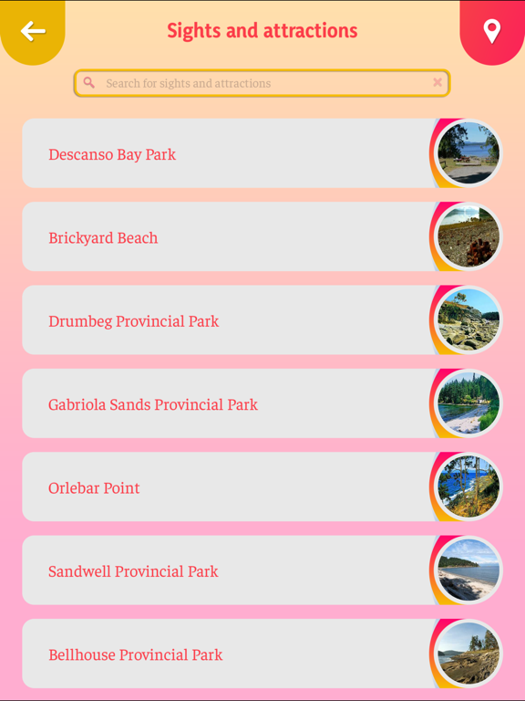Screenshot #6 pour Gulf Islands Travel Guide