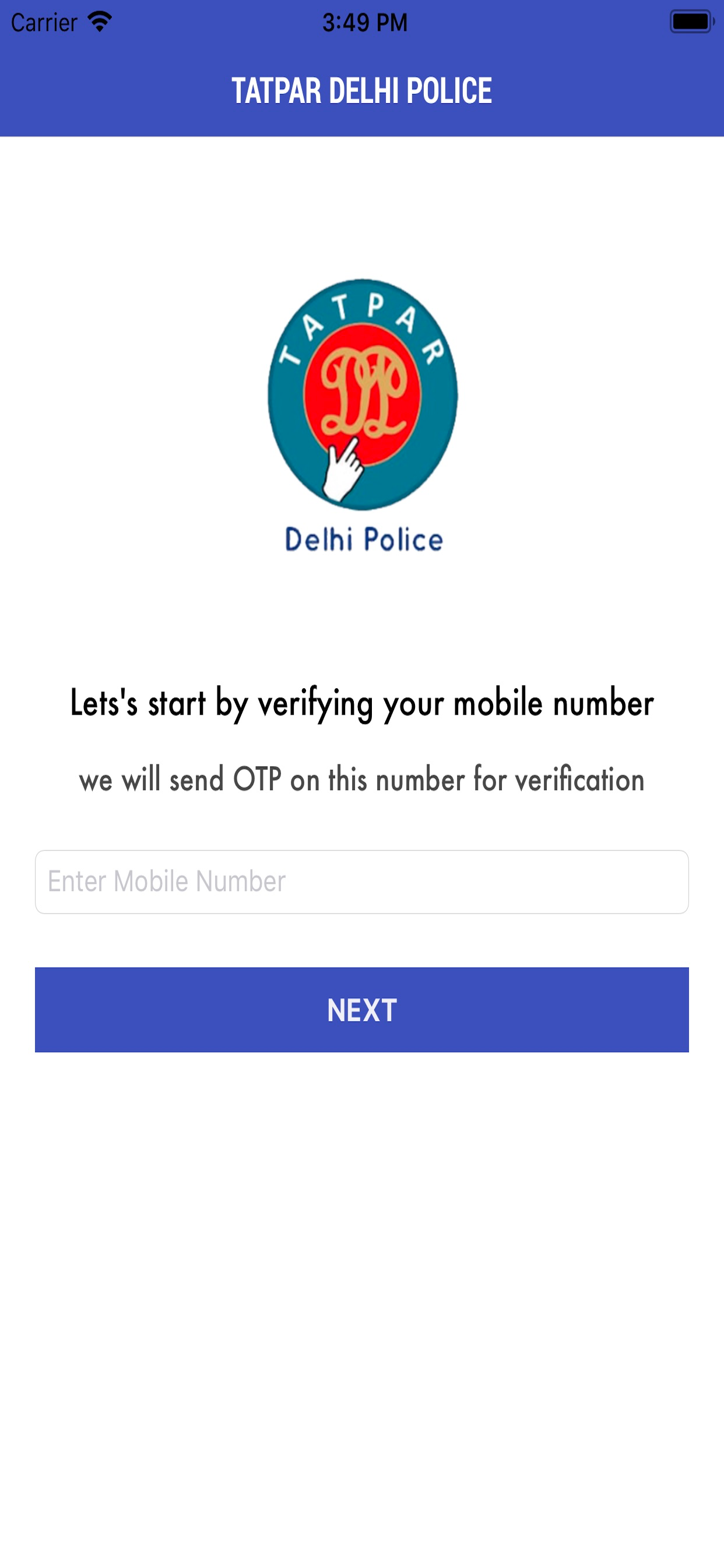 Tatpar Delhi Police