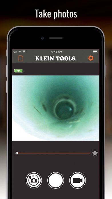 Klein Tools Borescope Screenshot