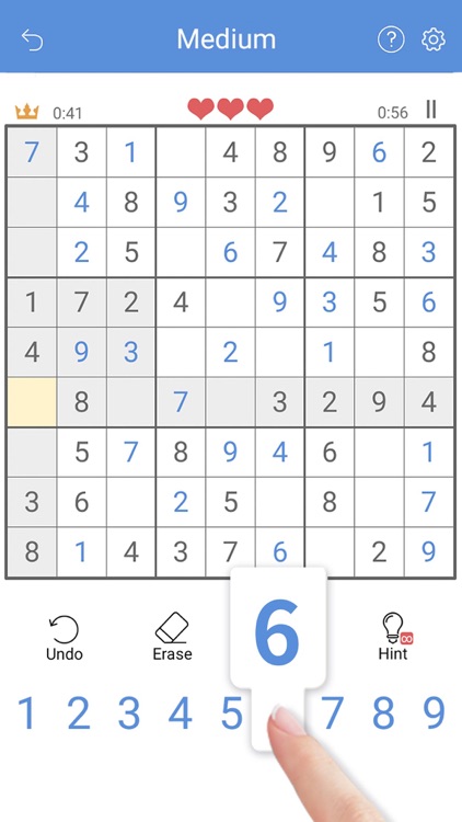 Sudoku - Classic Numbers Game screenshot-3