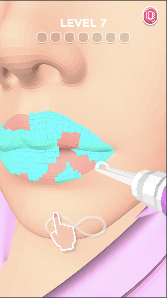 #2. Lip Art 3D (iOS) By: Zplay (Beijing) Info. Tech. Co.,Ltd.