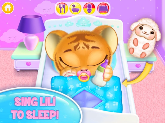 Baby Tiger Care iPad screenshot
