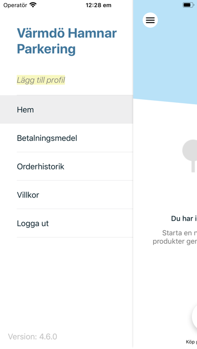 Värmdö Hamnar Parkering Screenshot