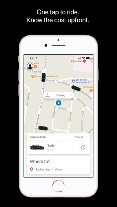 Luxury Taxi Service Screenshot
