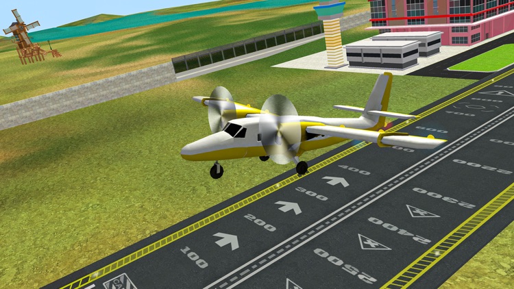 City Airplane Pilot Flight screenshot-4