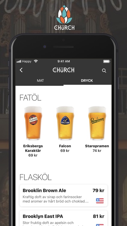 The Church - Mat & Dryck