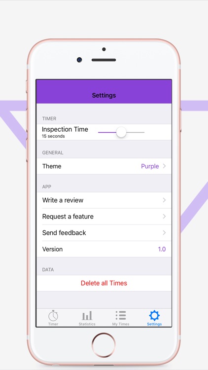 Rubik's cube recording time screenshot-3