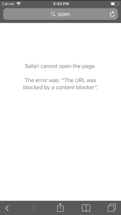 Weblocker for Safari