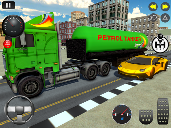 Real Service Truck Drive City screenshot 2