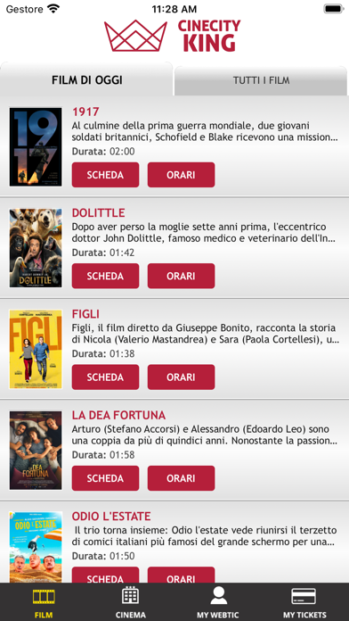 Screenshot #1 pour Webtic King Cinema