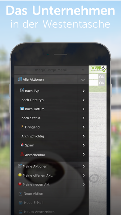 How to cancel & delete magiC-orga 2017: CRM,DMS,QMS from iphone & ipad 2