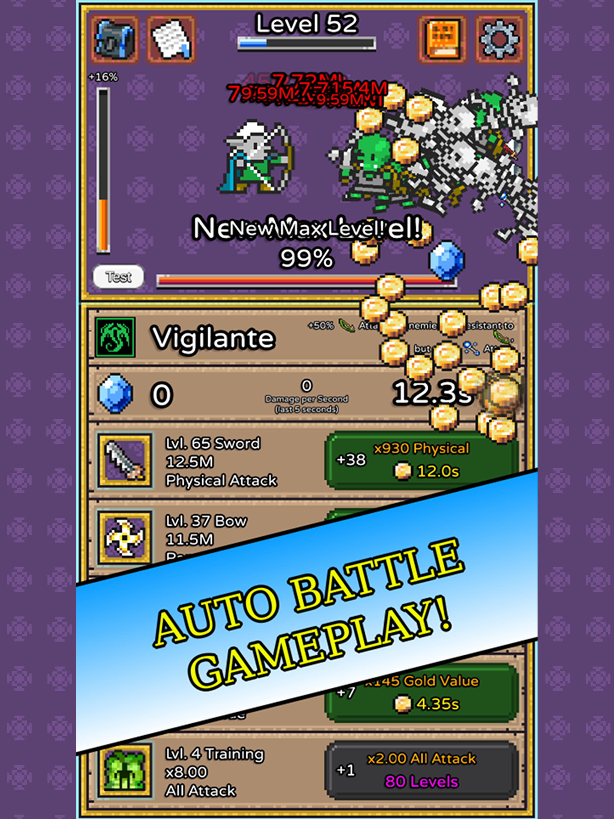 Simple RPG - Idle Tap Tapper!