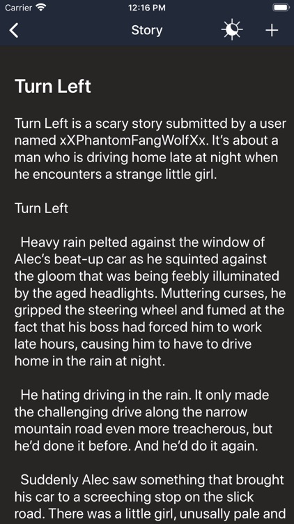 Horror Stories & Scary Stories