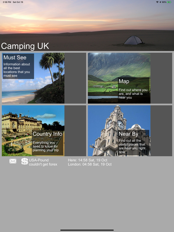 Screenshot #5 pour Camping UK