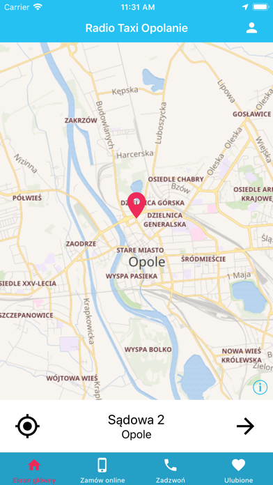 Radio Taxi Opolanie Screenshot