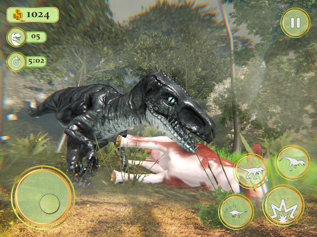 Simulador de dinossauro 3d, Dinosaur Sim, jogo de dinossauros pra