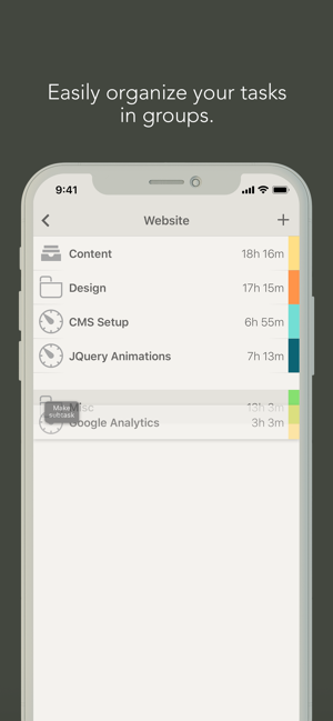 ‎Timelime | Time Tracking Screenshot