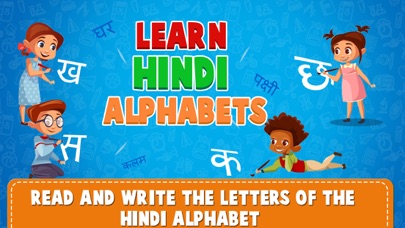 Learn Hindi Alphabets Tracingのおすすめ画像1