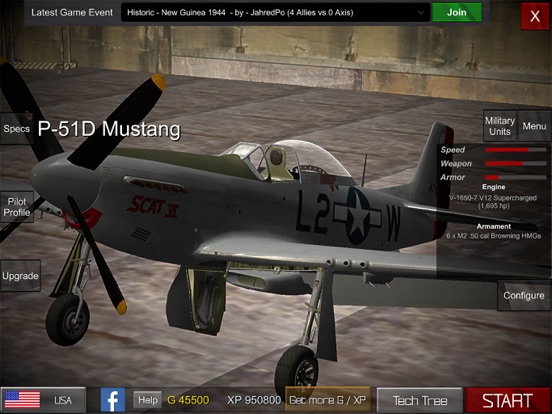 Gunship Sequel: WW2 iPad app afbeelding 1