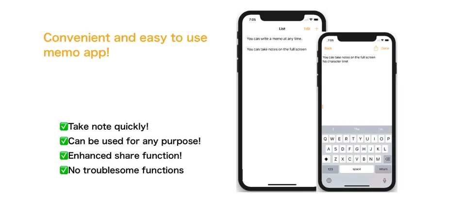 Notepad - handy quickly memo: Screenshot 1 von 1