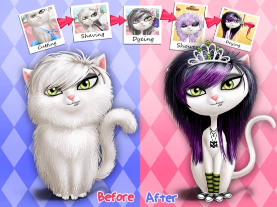 Screenshot #2 for Animal Hair Salon - Kids Game