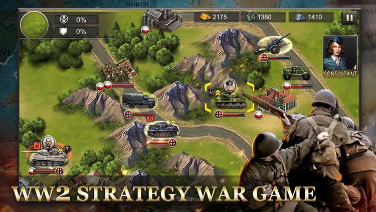 WW2: World War Strategy Games screenshot-8