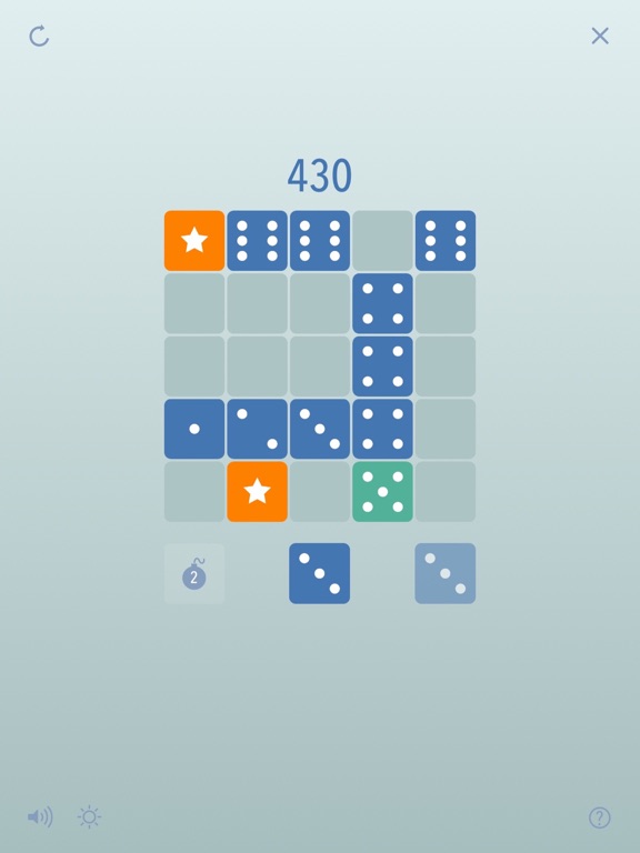 Screenshot #1 for Diced - Puzzle Dice Game