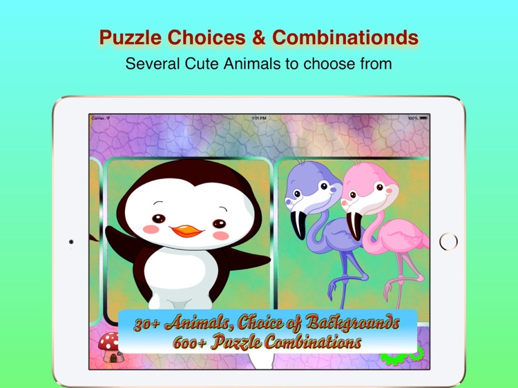 Cute Animals Jigsaw 123