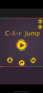 Color Dots Jump Free screenshot #2 for iPhone