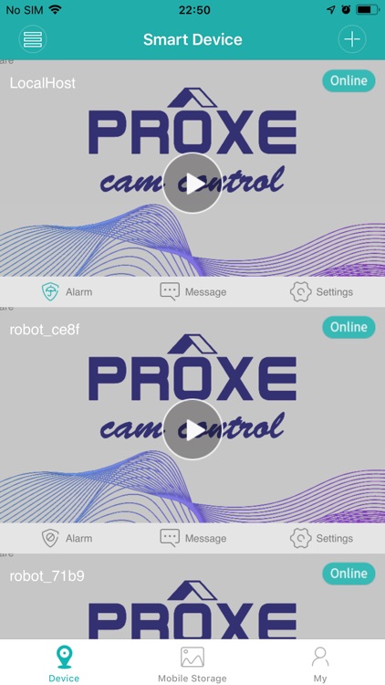 PROXE CAM CONTROL