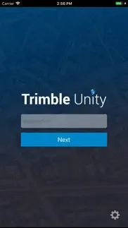 trimble unity iphone screenshot 1