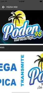 Poder 98 FM screenshot #5 for iPhone