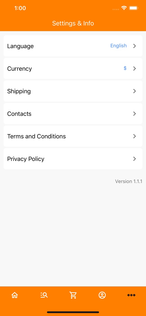 iPhone screenshot