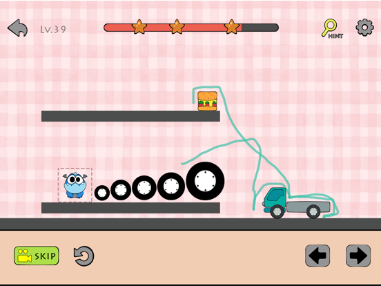 Dino Brain - Draw Physics Line iPad screenshot