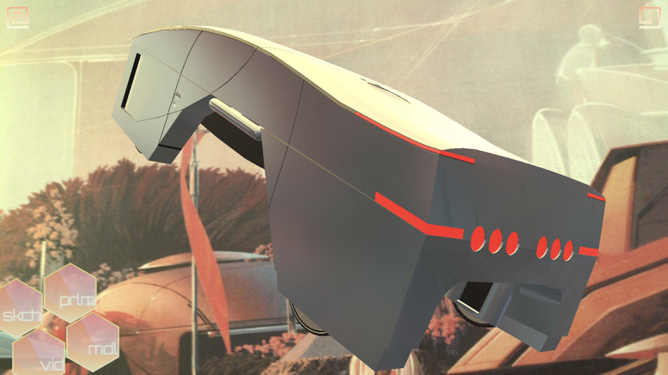 #3. OBLAGON AR (iOS) 由: Syd Mead, Inc.