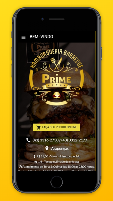 Screenshot #1 pour Hamburgueria Barbecue Prime
