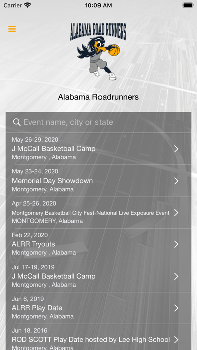 Screenshot #1 pour Alabama Roadrunners